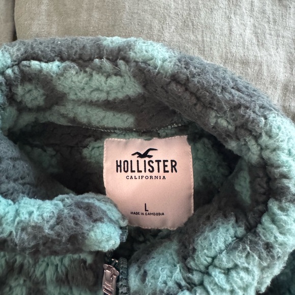 Floral Patterned Fleece Jacket - Picture 2 of 2